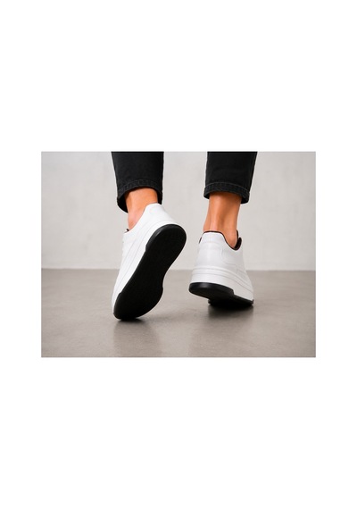 Yalçın Erkek Beyaz Sneaker Günlük Spor Ayakkabı Beyaz - 880220271 Beyaz