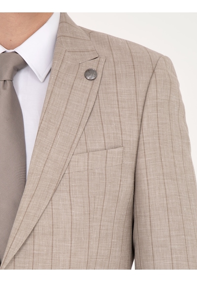 Pierre Cardin Erkek Bej Takım Elbise 50285350-vr011 Bej