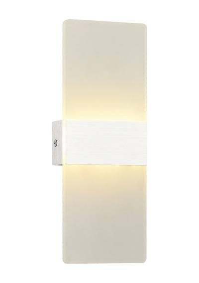 Pearl 3 Renkli 8 Watt Buz Camlı Modern Salon Ledli Aplik Çok Renkli