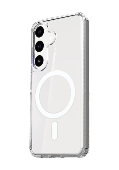Samsung Uyumlu Galaxy S26 Plus Uyumlu Magneticsafe Şeffaf Silikon - Şeffaf