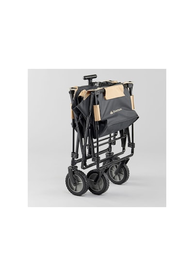 Quechua Katlanır Kamp Arabası - Trolley Karbon Gri