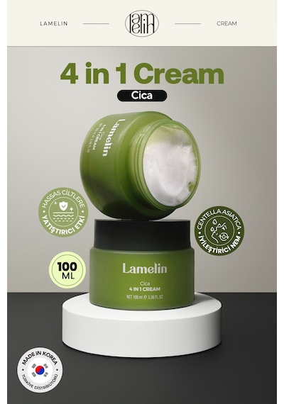 Lamelin Yatıştırıcı ve Onarıcı Centella Bakım Kremi Lamelin Cica 4 in 1 Cream 100 ML