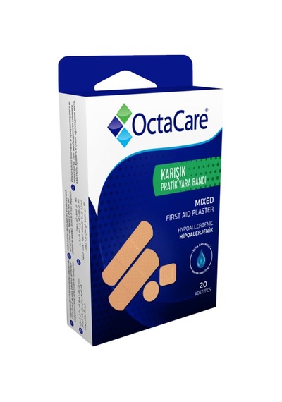 Octacare Karışık Yara Bandı 20'li