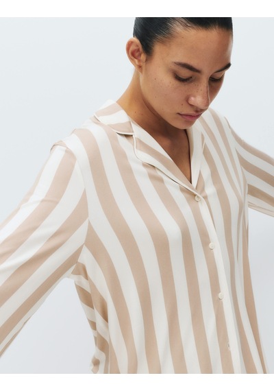 Marks & Spencer Soft Touch Desenli Pijama Takımı T37004631F Çok Renkli