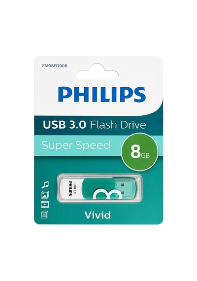 Fm08fd00b Vivid 8gb Usb 3.0 Super Speed Flash Bellek -