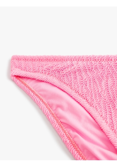 Koton Dokulu Bikini Altı Pembe 4sak00104mm Gül