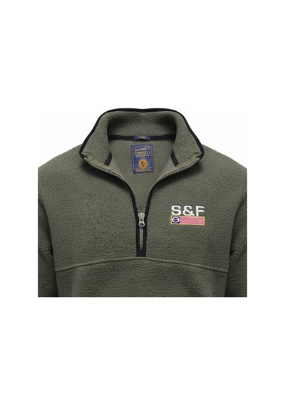 Superfly Erkek Polar Sweat Sp101242410932 Haki