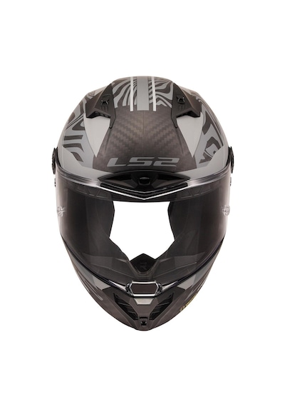 Ls2 Thunder Karbon Gp Aero Polar Kapalı Kask Siyah