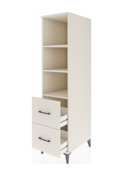 Kronos Dolap 3 Raflı 2 Çekmeceli 44x59x182 Aytaşı-aytaşı Aytaşı