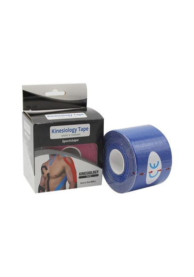 Kinesio Band Sporcu Bandı 5 CM x 5 M Lacivert