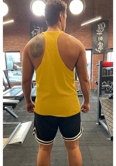 Bluu Barqo Gym Fitness Tank Top Sporcu Atleti