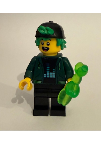 Orjinal Lego Minifigür Boy With Balloon Dog