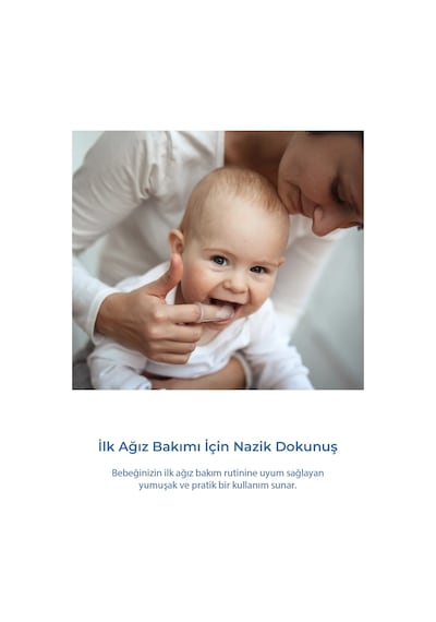 Babyjem Parmak Diş Fırçası + Saklama Kabı Hediyeli
