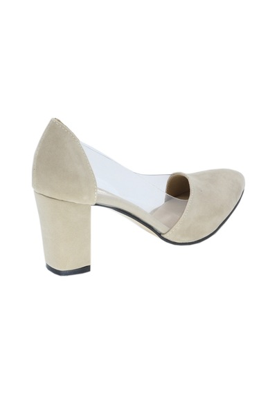 Trendyshose 03346 Kadın Kalın Topuk 7Cm Rahat Ayakkabı