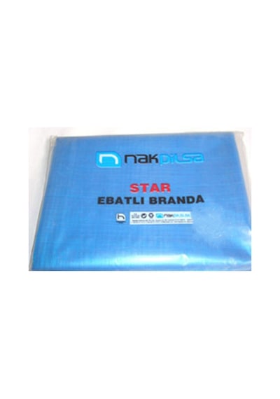 4x6 Star Abkplastik Su Kar Geçirmez Ebatlı Branda Çadır 4m X 6m - Kahverengi