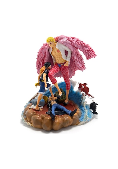 Anime One Piece Luffy Ve Donquixote Figürü