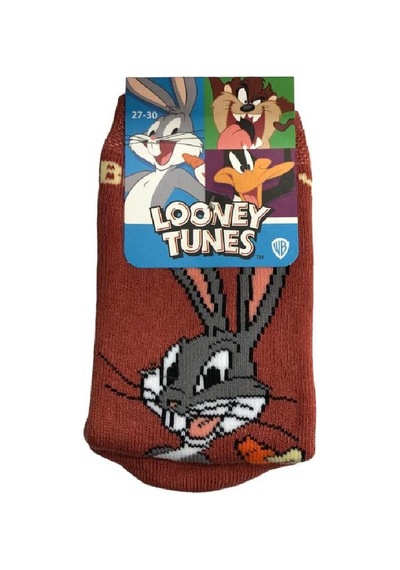 Çimpa Looney Tunes Figürlü Unisex Havlu Çorap Çok Renkli