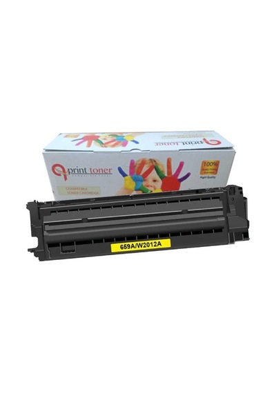 Qprint Hp 659a W2012a Uyumlu Toner Sarı 13.000 Sayfa M776 M856 E85055