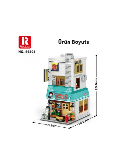 Reobrix Bookstore 66505 Brick Yapım Seti