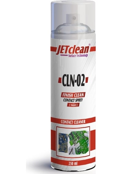 Jetclean Cln-02 Kontak Yağlı Sprey 250 ML