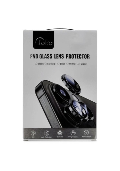 Joko Apple iPhone Uyumlu 16 Pro Max Pvd Metal Kamera Lens - Gold Altın