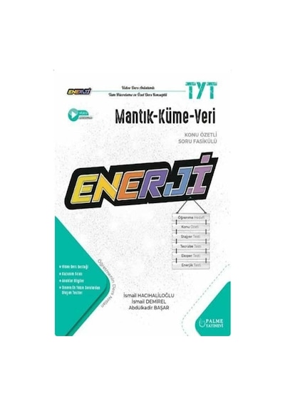 Palme Yks Tyt Mantık, Küme Ve Veri Enerji Konu Özetli Soru Fasikü