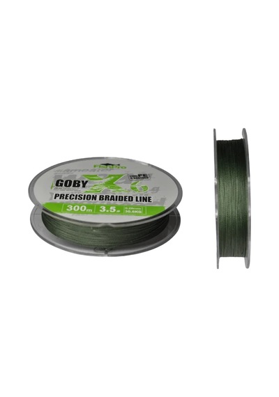 Fishpro Goby 6x 300 Mt Dark Green Örgü İp Misina 0.13