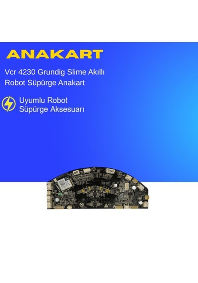 Vcr 4230 Grundig Slime Akıllı Robot Süpürge Anakart Yedek Parça