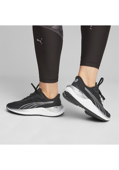 Puma Electrıfy Nıtro 3 Kadın Koşu Ayakkabısı 378456 01 Siyah