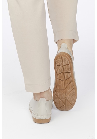 Letao Marly Anatomik Deri Fusped Confort Taban Kadın Sneaker Günl 001