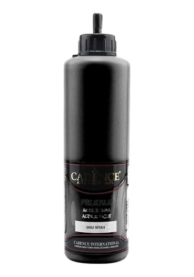 Siyah Akrilik Boya 500 Ml Cad Hybakrmul500h60