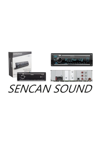 Kenwood Kmm-bt408 3 Anfi Çıkışlı Bluetoots Usb - Sencan Sound