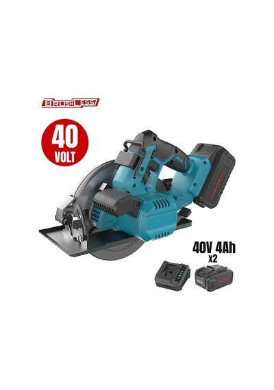 Kömürsüz Akülü Sunta Kesme 185 Mm Li-ion 40v - K-catpower4460set-net