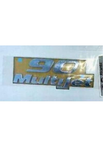 90 Multijet Eski Tip Krom Bagaj Yazısı 3a 3d 3abs