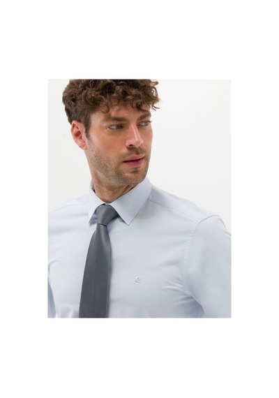 Pierre Cardin Slim Fit Uzun Kollu Basic Erkek Gömlek gri