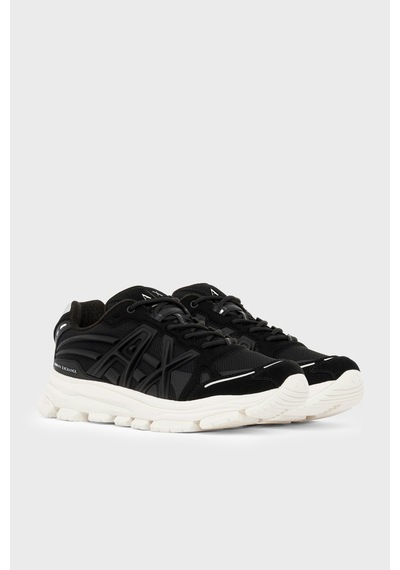 Armani Exchange Logolu Sneaker Ayakkabı Erkek Ayakkabı Xm003608 Af29104 Mc513 Siyah