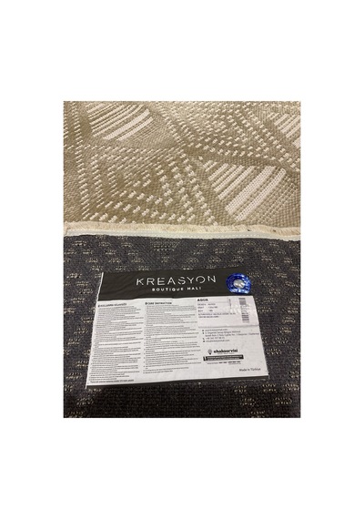 Au003 120x180 Vizon Halı Krem