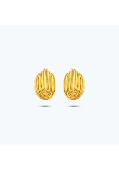 Altınbaş 22 Ayar Altın Halka Küpe Bkp0086-25649 Çok Renkli