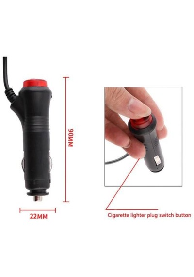 12 Ledli Cam Içi Çakar Vantuzlu Çakar Lamba Kırmızı-Beyaz-Mavi (527719254)