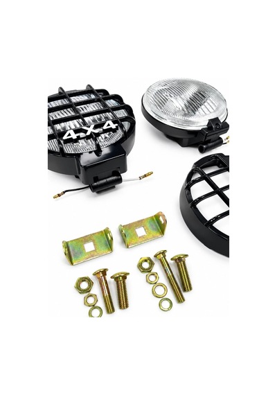 Kafesli Sis Lambası 4x4 Off Road Yuvarlak Beyaz 16cm