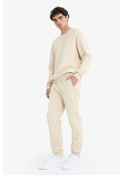 DeFacto Slim Fit Dar Kesim Fermuar Cepli Pike Eşofman Altı D5258AX25SPBG155