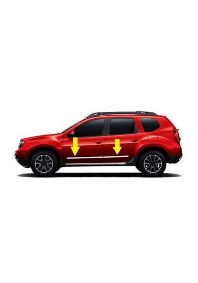 Duster Yan Kapı Cıtası Krom 4 Parça 2010 2011 2012 2013 2014 2015