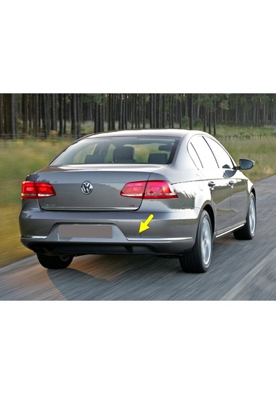 VW Passat B7 Sedan 11-14 Arka Tampon Çeki Demiri Kapağı 3AE807441