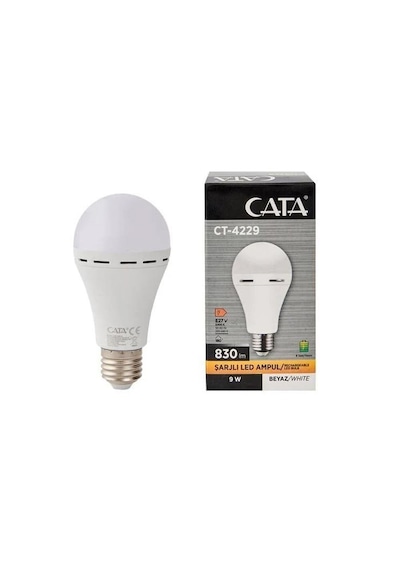 Cata CT-4229 9W Şarjlı Led Ampul