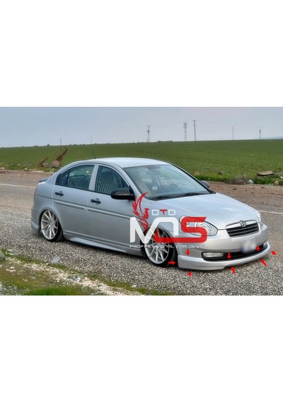 Hyundai Accent Era Ön Tampon Eki Fiberglass Boyasız