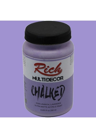 Rich Multi Decor Chalked Akrilik Boya 250Ml 4538 Lavanta