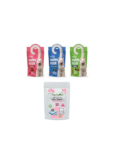 Purecanpati Kedi Kumu Koku Giderici Pudra Kokulu + 3 Çeşit Kedi Ödülü