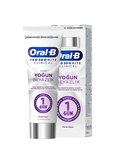 Oral-b Diş Macunu Clinical Parlak Beyaz 75 Ml