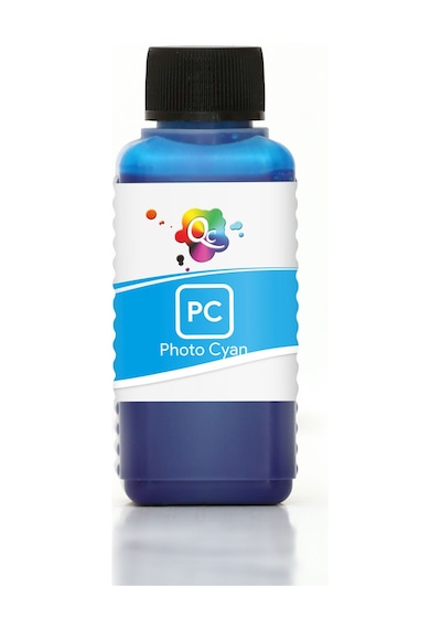QC Canon PGI-9PC Kartuş Mürekkebi 100ml PC Photo Cyan Foto Mavi Pigment