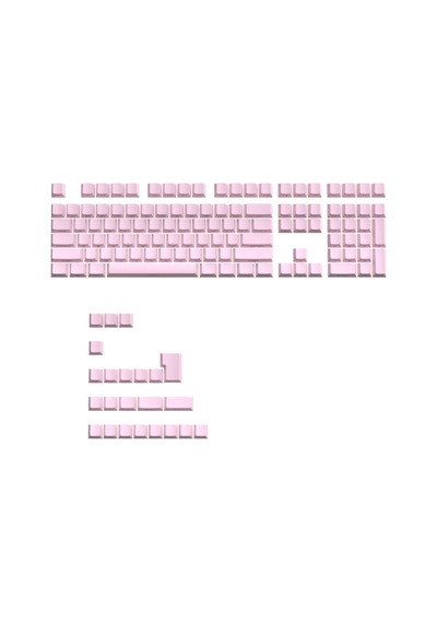 131 Tuş Keycaps Abs Tuş Takımı Yan Tuş Harf Mekanik Klavye Keycaps